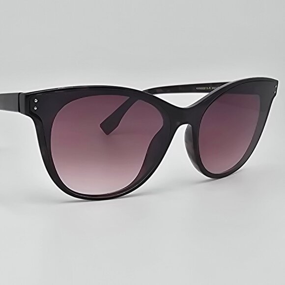 Nanette Lepore NN313 Dark Tortoise Frame Brown Gradient Lens Cat Eye Sunglasses - Picture 6 of 13